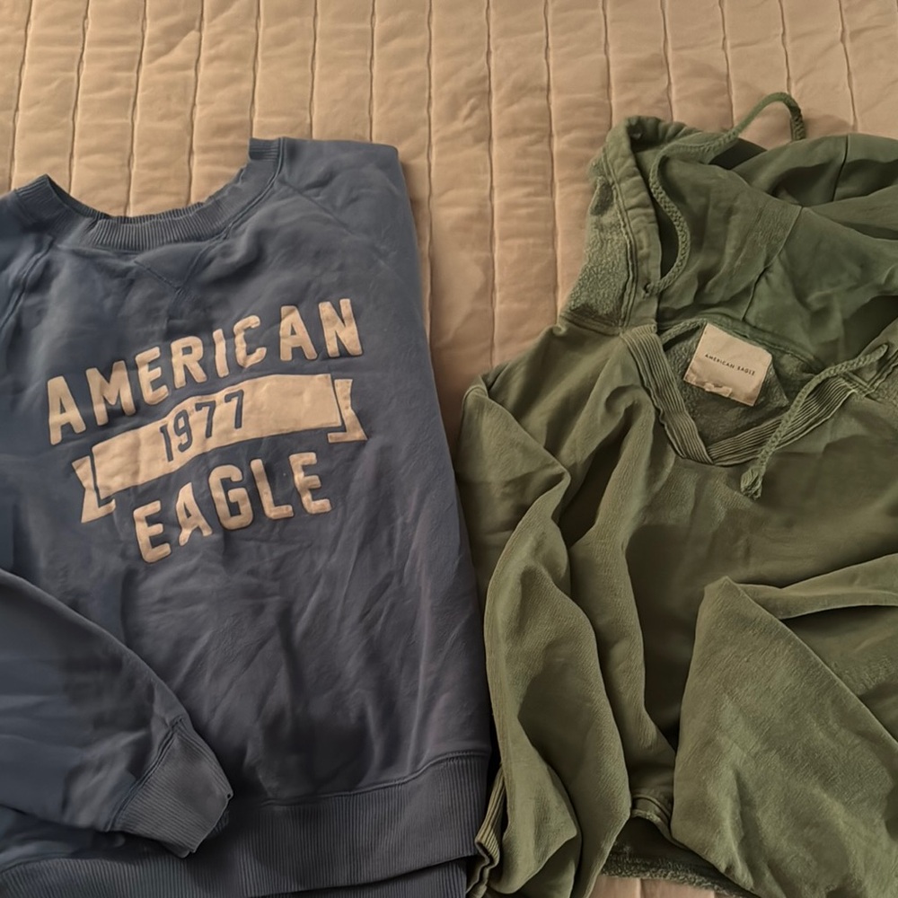 American Eagle Outfitters Blue Men's Sweater